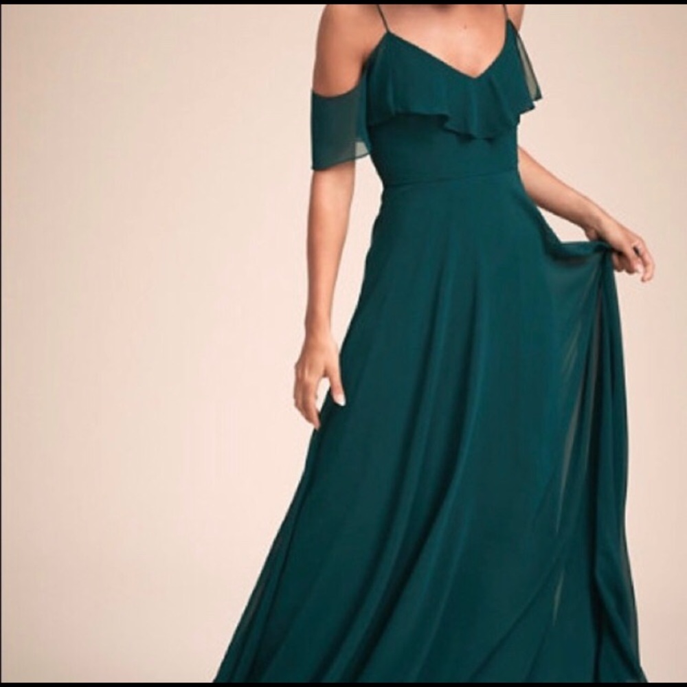 BHLDN Mila Gown by Jenny Yoo in Caspian Sea